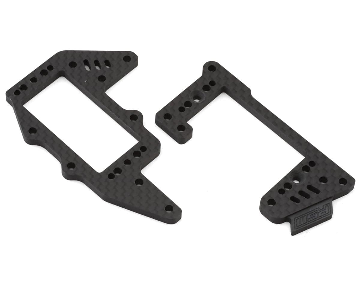 PSM Kyosho Inferno MP11 Carbon Fiber Radio Tray Set (4mm)