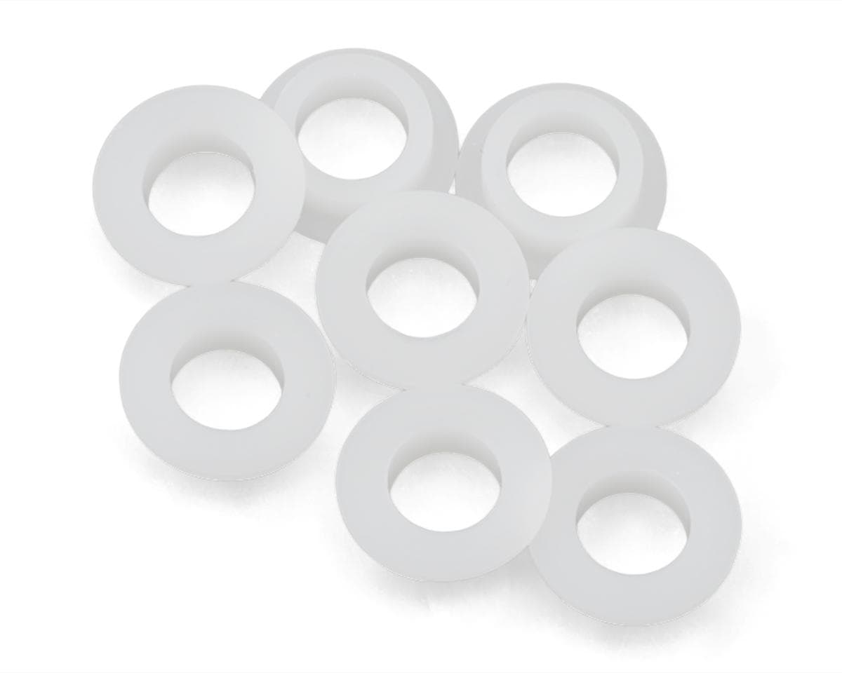 PSM Kyosho MP11 Delrin Shock Bushing Set (White) (8)