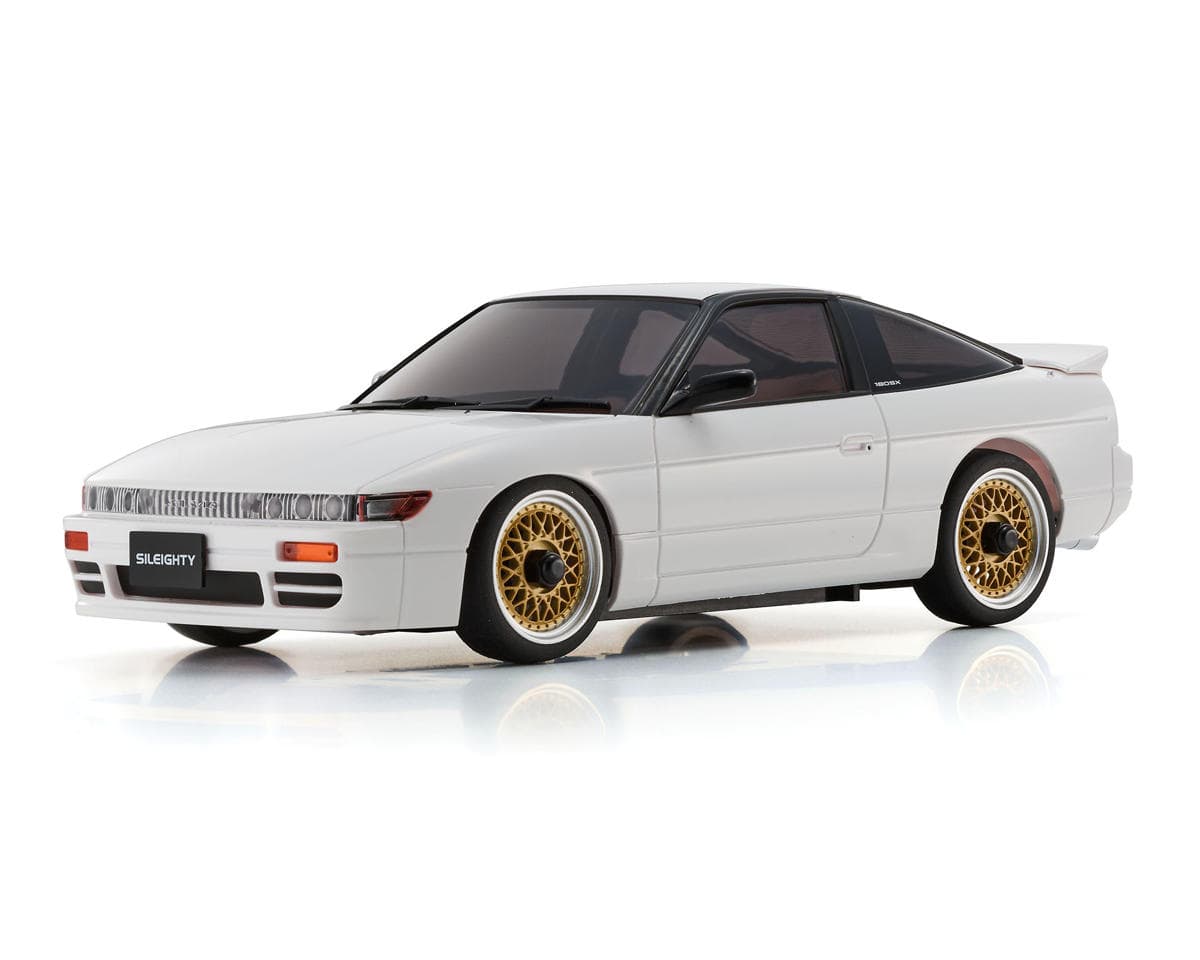Kyosho MA-020 AWD Mini-Z ReadySet w/Nissan Sileighty White Body w/KT-531P 2.4GHz Radio