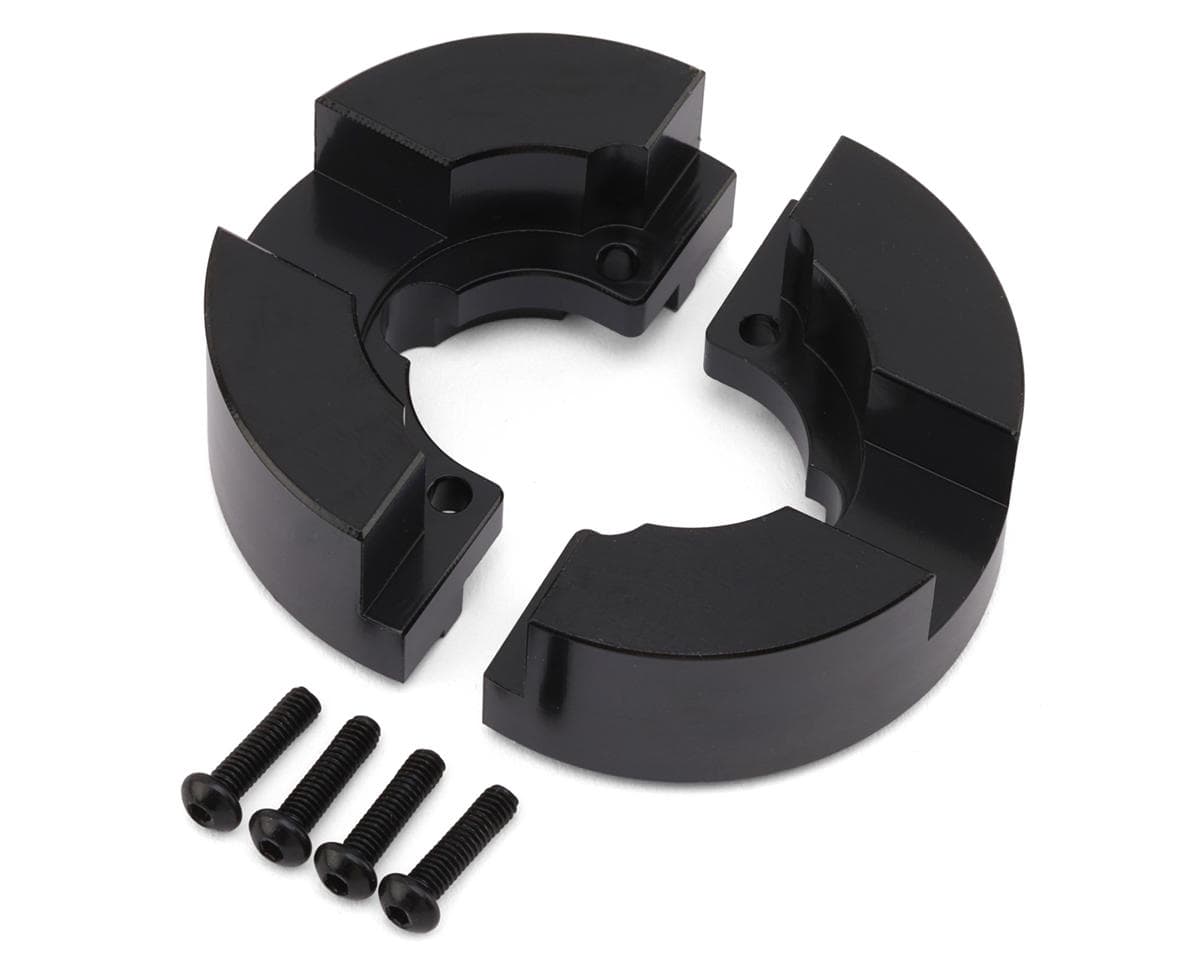 Kyosho KC10 Steering Knuckle & Hub Counter Weights (Black) (2) (60g ea)