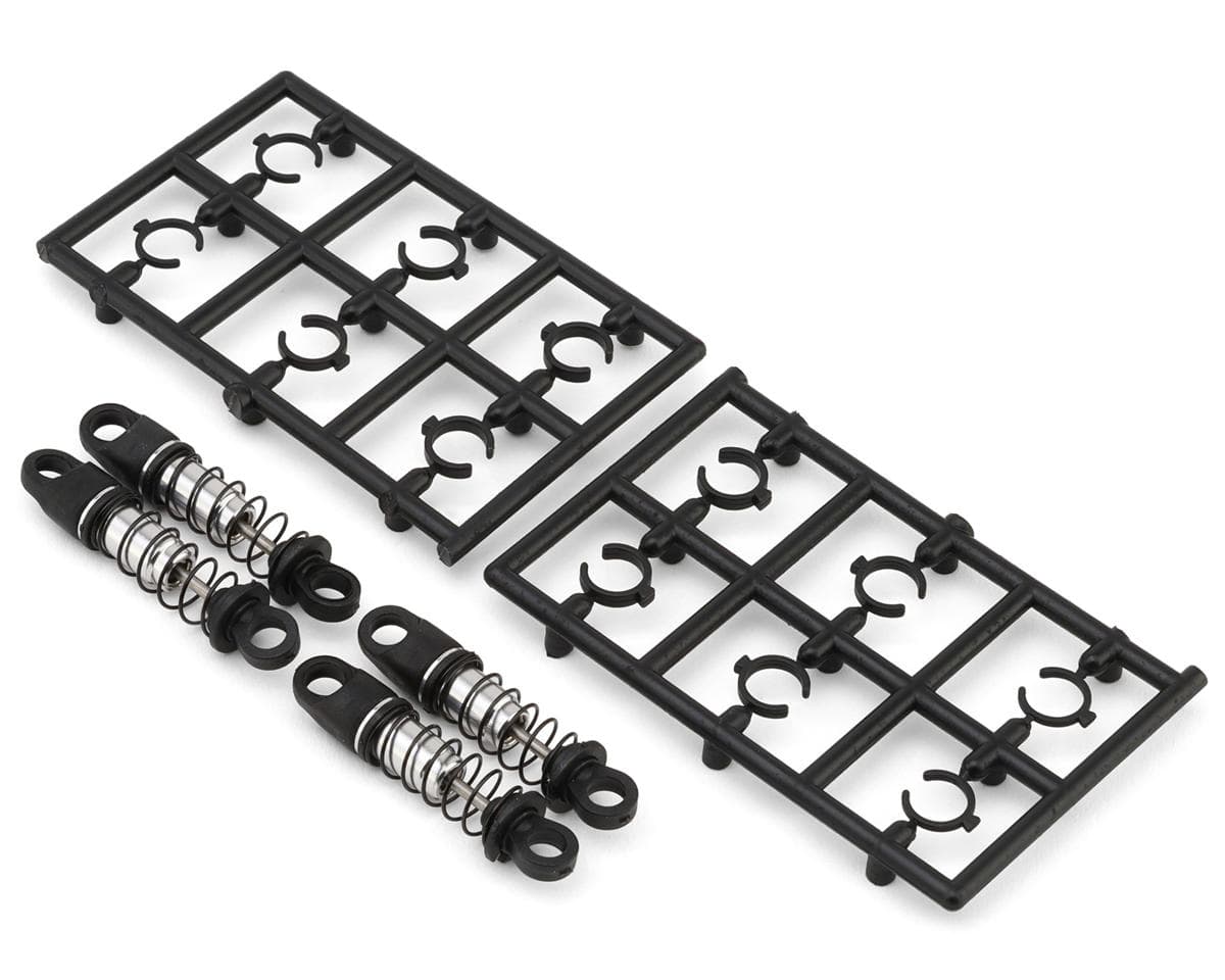 Kyosho Mini-Z MB-010 Aluminum Oil-Filled Shocks Set (Silver)