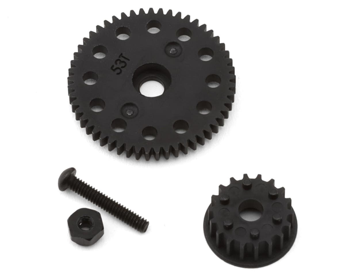 Team Associated TC28 Spur Gear, Center Pulley & Lay Shaft Set