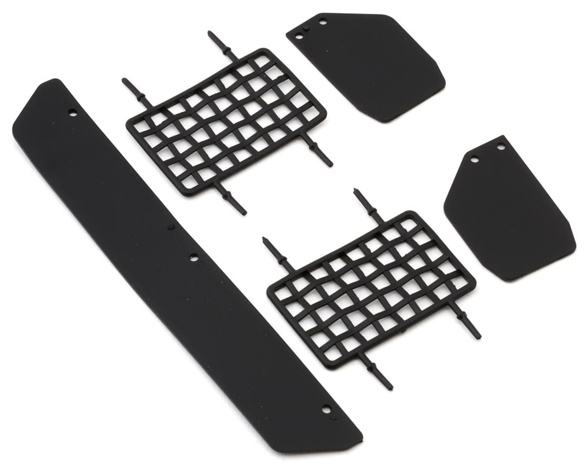 Maverick QByte SC Body Decorating Parts Set w/Window Nets, Front Lip & Mud Flaps