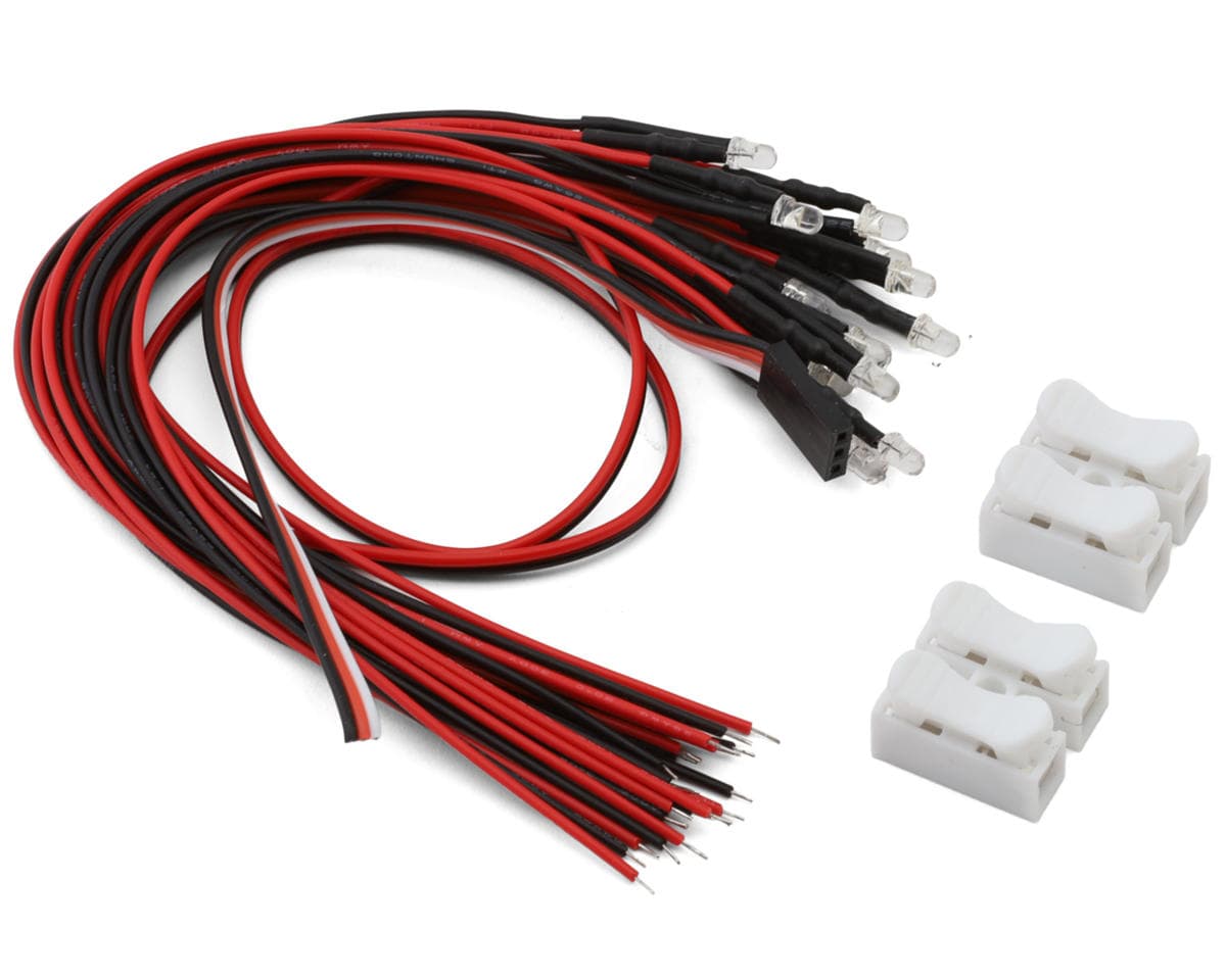 Yokomo Toyota Corolla Levin (AE86) 3-Door LED Light Set w/Quick Connectors