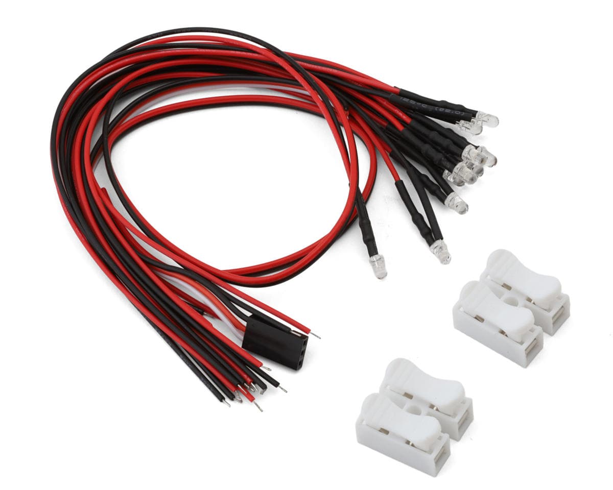 Yokomo Toyota Sprinter Trueno (AE86) 3-Door LED Light Set w/Quick Connectors