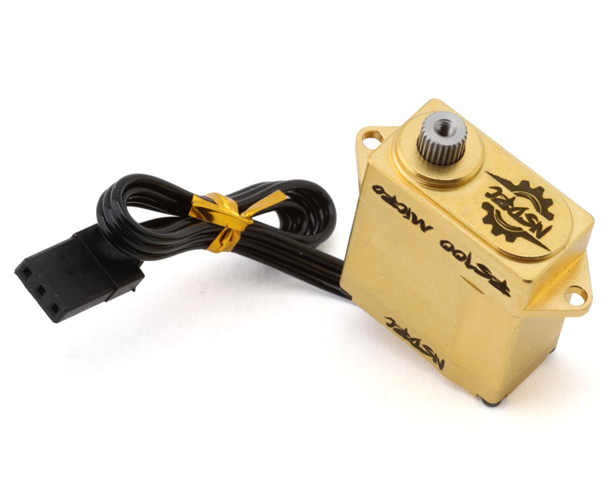 No Superior Designs RC RS100 High Torque Waterproof Micro Servo (HV) (Brass) (36g)