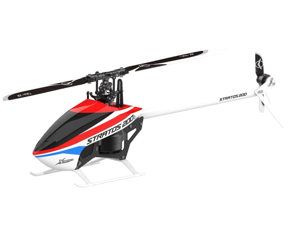 XLPower Stratos 200 PNP Electric 3D Helicopter (Red/Blue) (Plastic Blades)