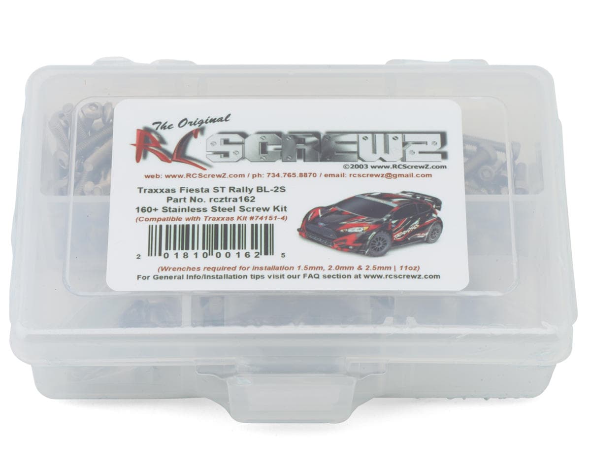 RC Screwz 1/10 4WD Stainless Steel Screw Kit for Traxxas® Fiesta ST Rally BL-2S