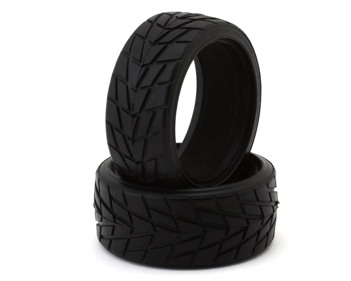 Team Integy 26mm V4 1/10 Rubber Radial Touring Car Tires (2)