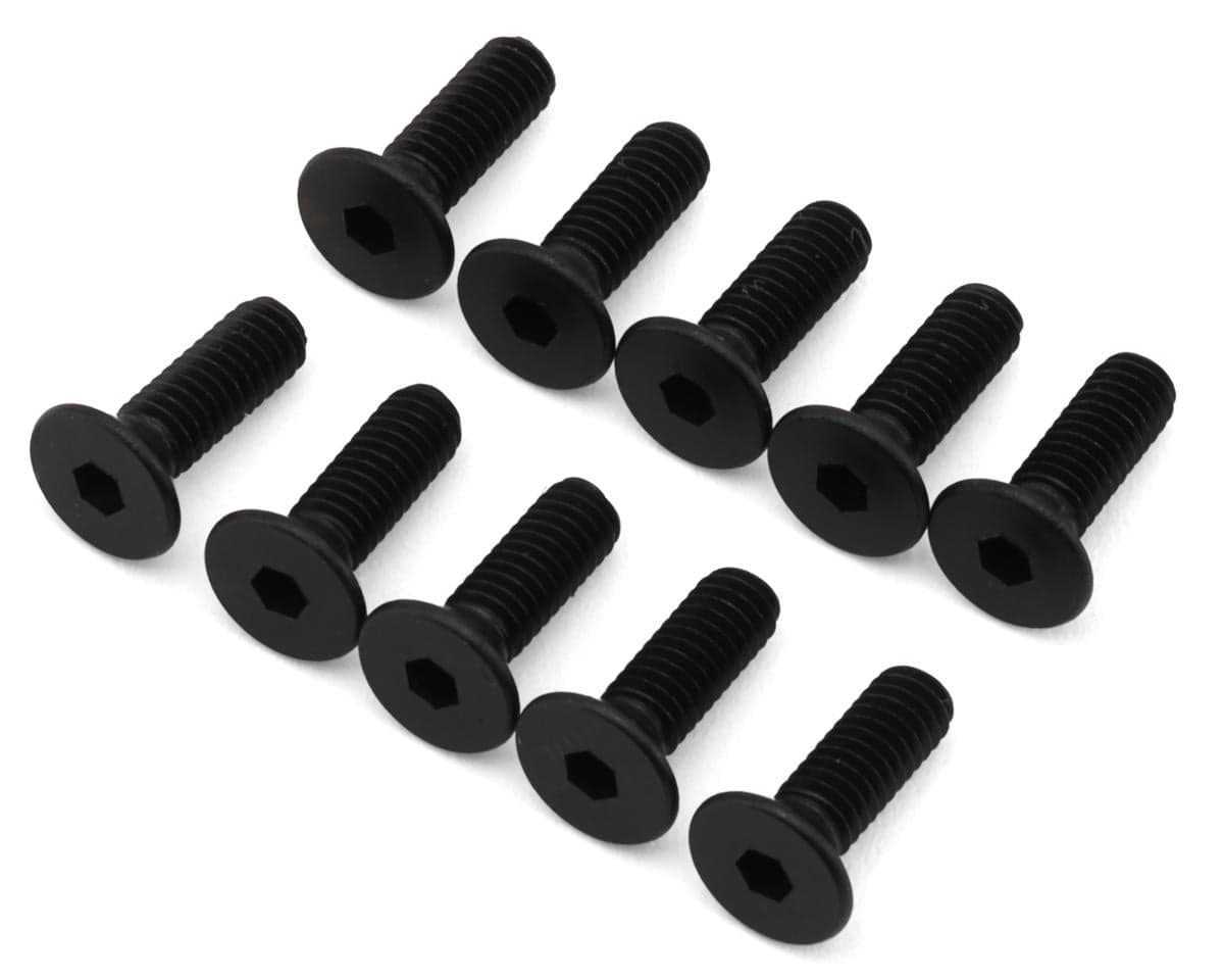 CEN 2.5x8mm Flat Head Screws (10)