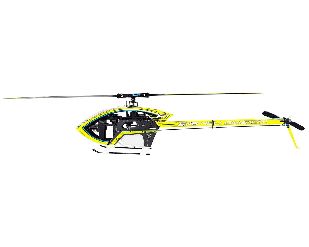 SAB Goblin ilGoblin Competizione 700 Nitro Helicopter Kit (Yellow) w/Blades