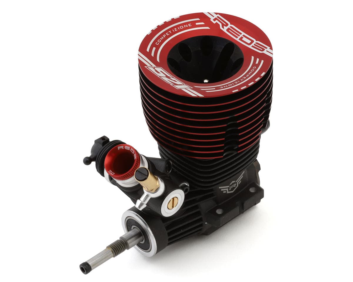 REDS 521 Competizione Plus S-Line 3.5cc (.21) Off-Road Nitro Engine (Red)
