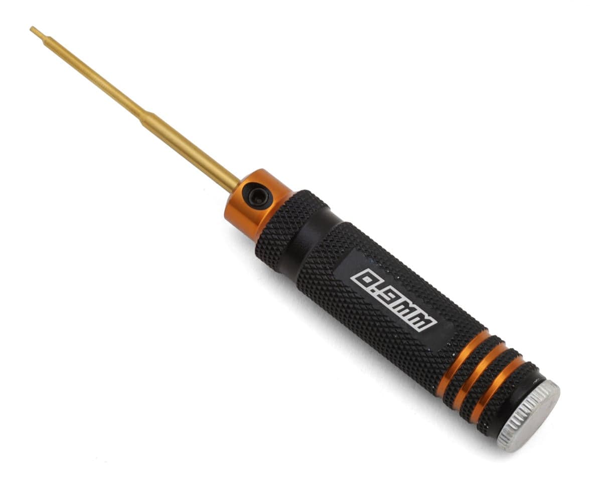 Yeah Racing Titanium Nitride Coated Hex Driver w/Aluminum Handle (0.9mm)