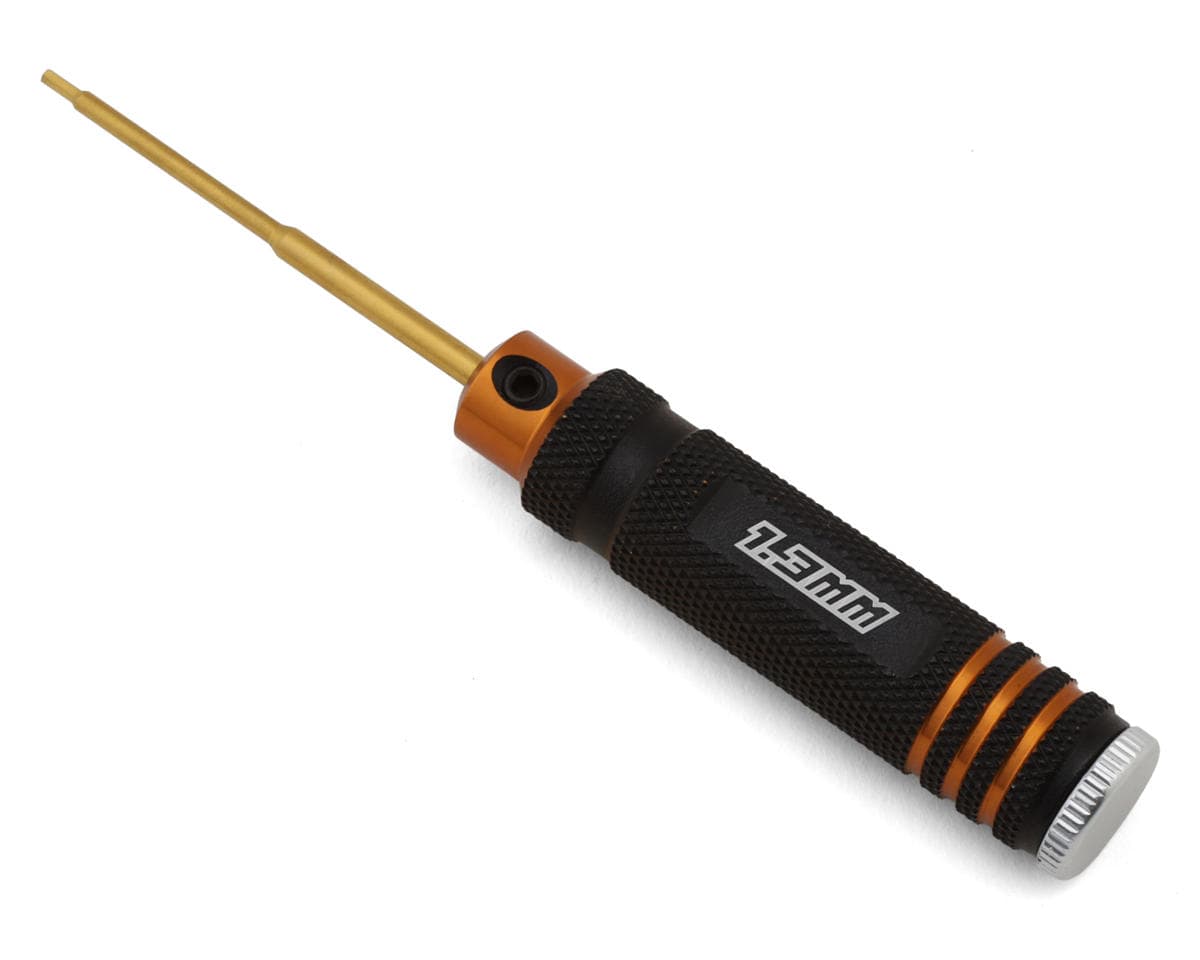 Yeah Racing Titanium Nitride Coated Hex Driver w/Aluminum Handle (1.3mm)
