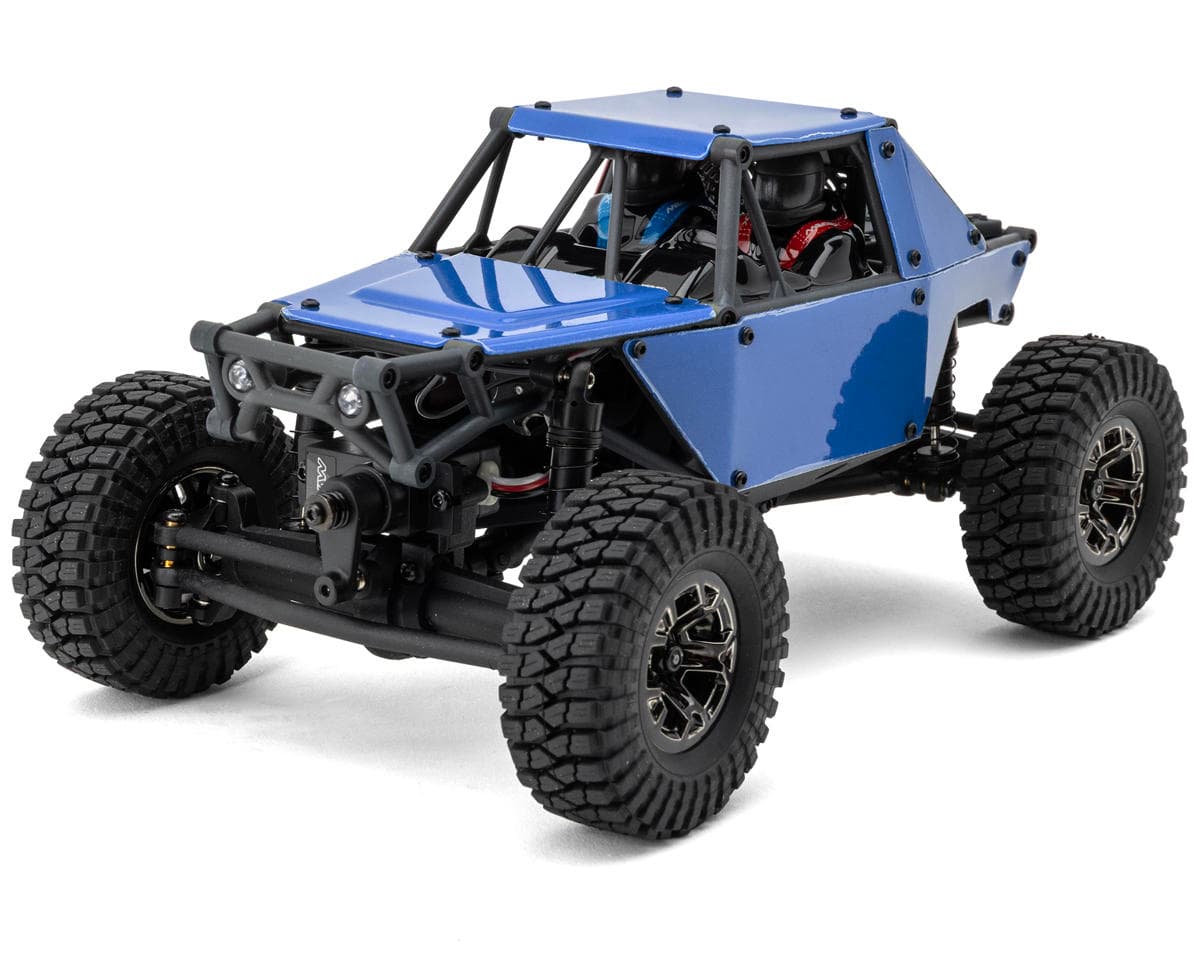 Maverick Scout-24 Flux 1/24 4WS 4WD RTR Brushless Mini Rock Crawler (Blue) w/2.4GHz Radio, Battery & Charger