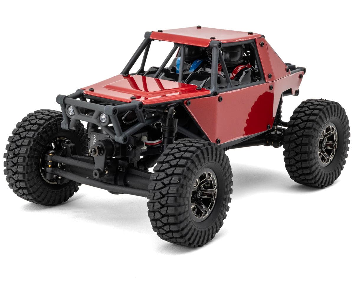 Maverick Scout-24 Flux 1/24 4WS 4WD RTR Brushless Mini Rock Crawler (Red) w/2.4GHz Radio, Battery & Charger