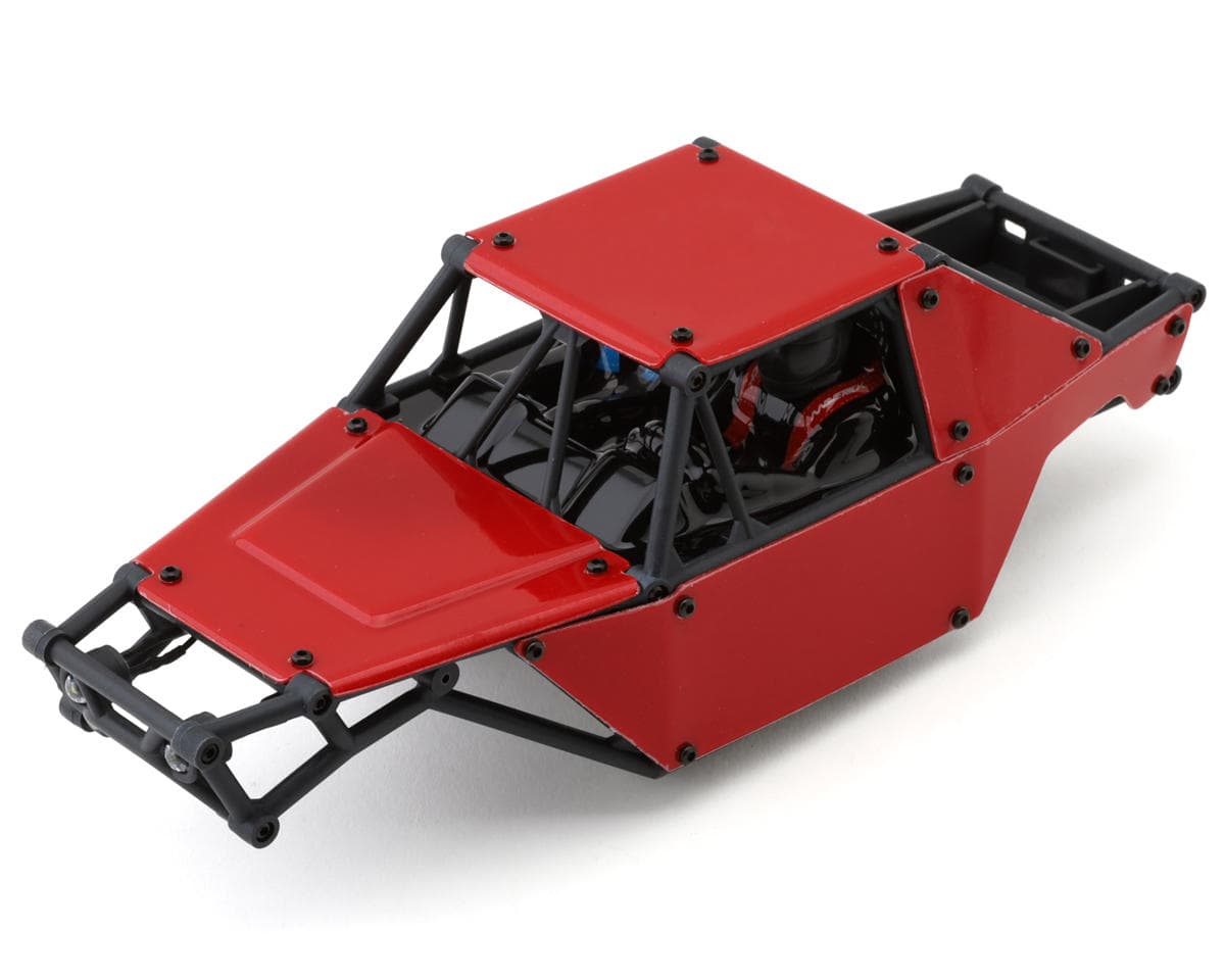 Maverick Scout-24 1/24 Pre-Painted Rock Crawler Body (Red) w/LED Lights