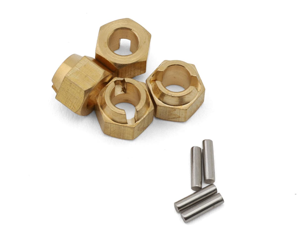 Maverick Scout-24 Metal Wheel Hex Hub Adapters (4) (7mm) w/Pins
