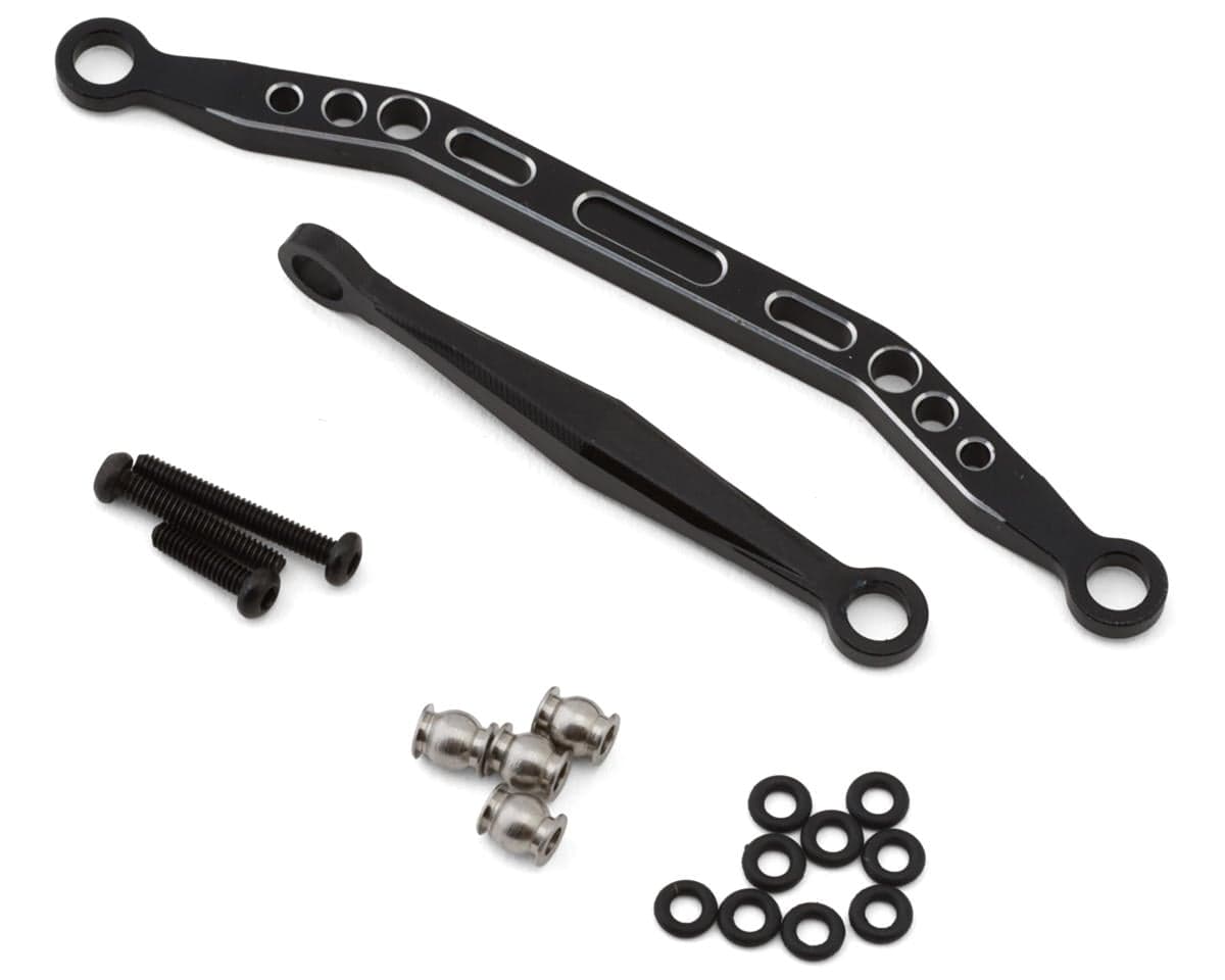 Maverick Scout-24 Aluminum Steering Link Set (Black)