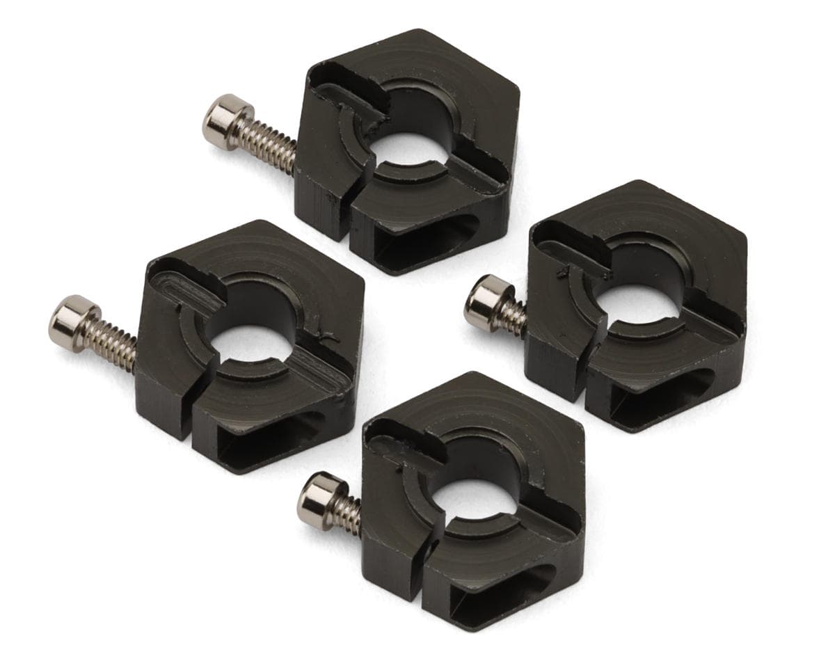 LRP S10 Blast Aluminum Clamping Wheel Hex Adapters (4)