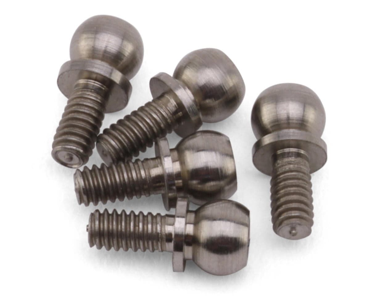 XBility RC Titanium Ball Studs (5) (4mm)