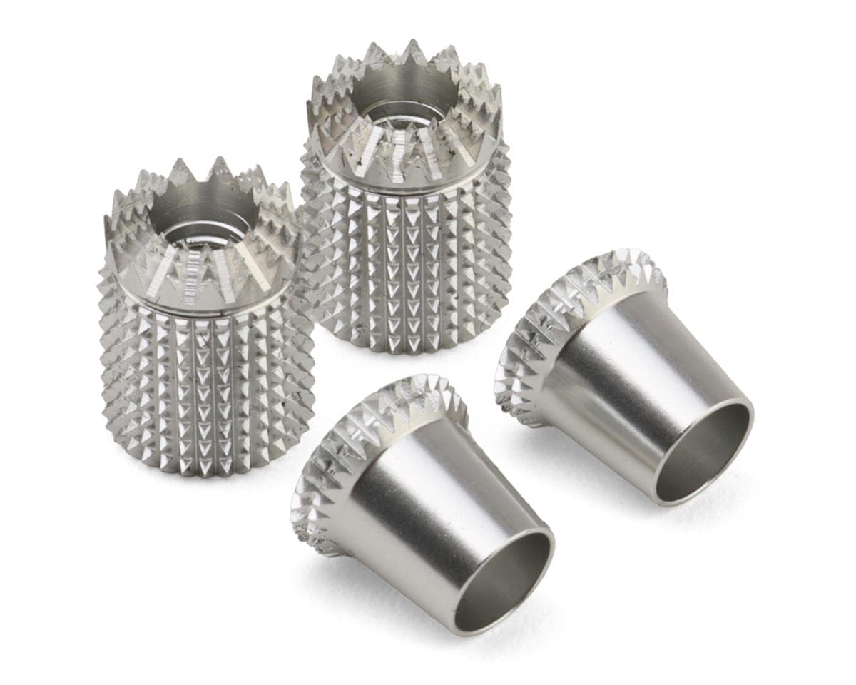 RadioMaster Shorty 360 Thomas Bitmatta Edition Gimbal Stick Ends (Silver) (4mm Thread)