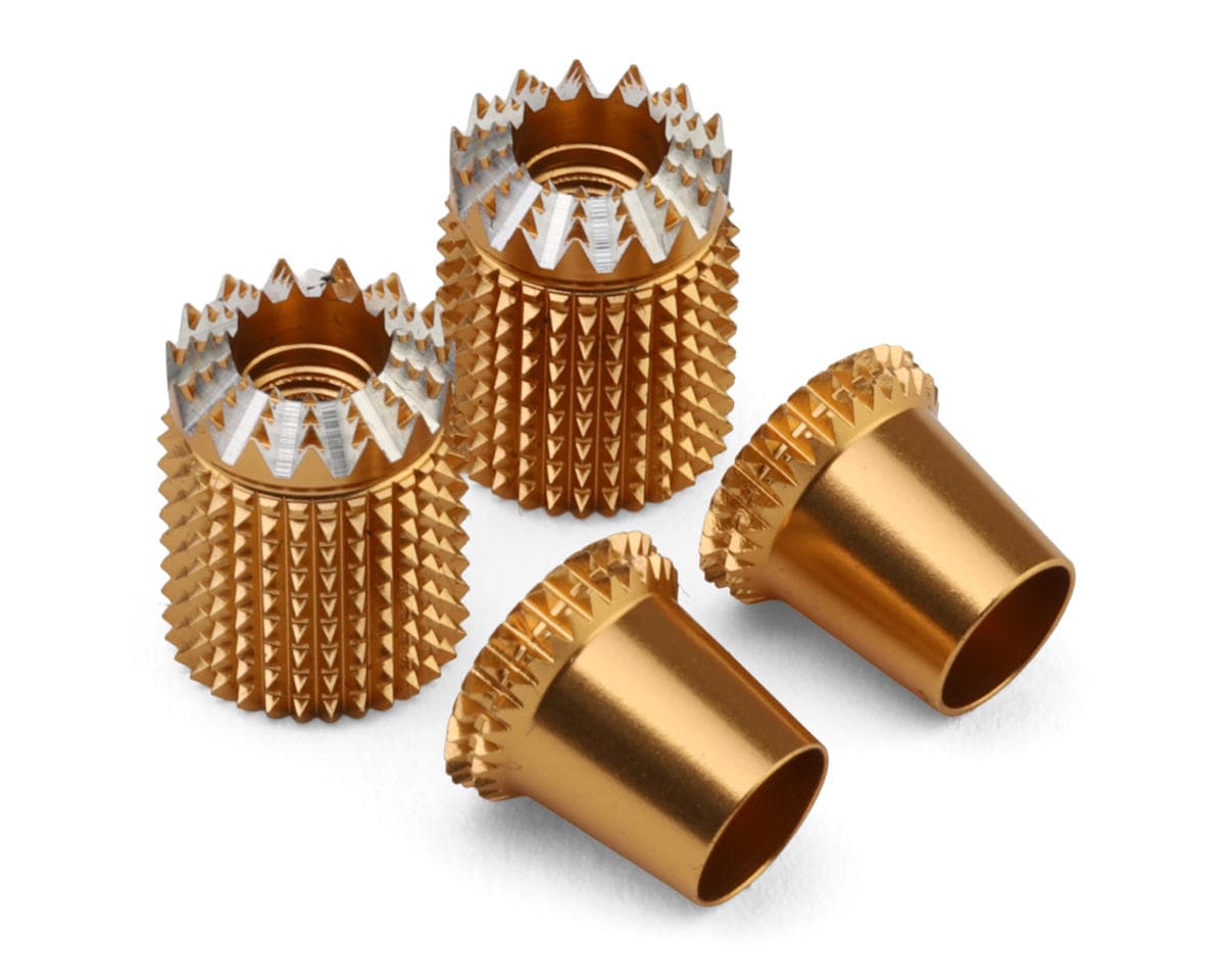 RadioMaster Shorty 360 Thomas Bitmatta Edition Gimbal Stick Ends (Gold) (4mm Thread)