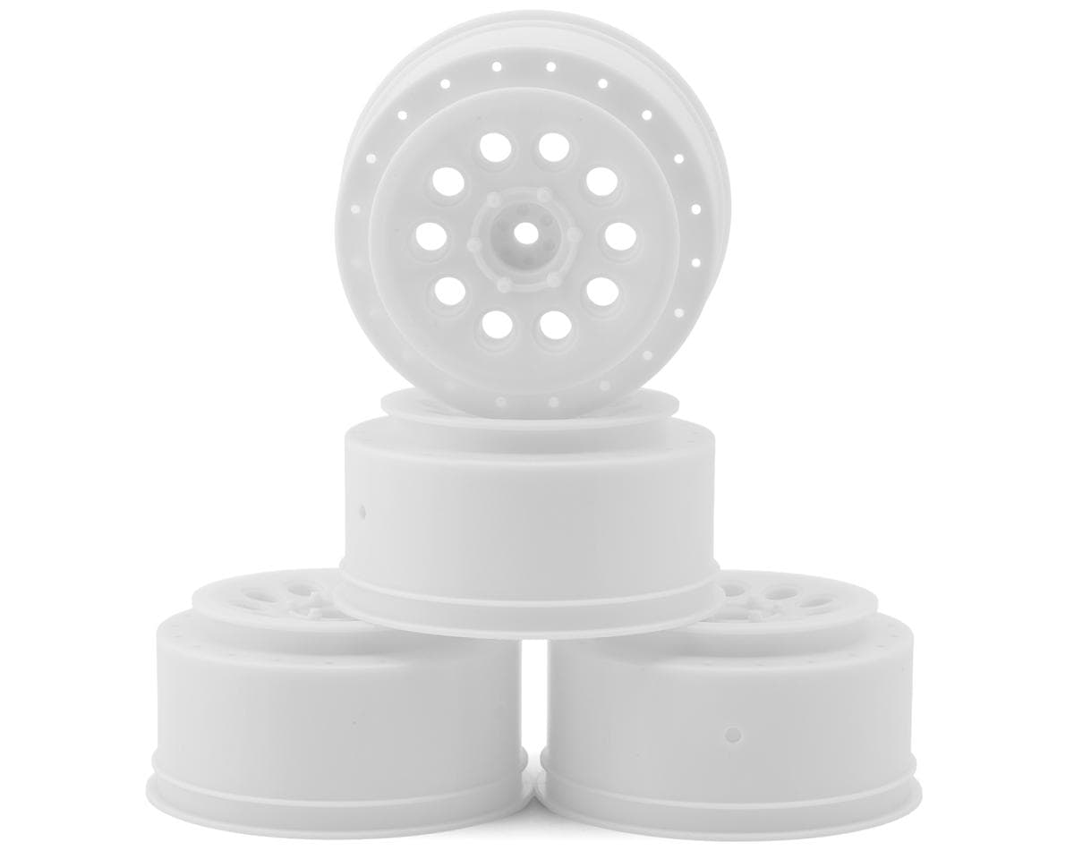 Pro-Motion 2.2" Magnum Short Course Wheels (White) (3mm Offset) w/12mm Hex