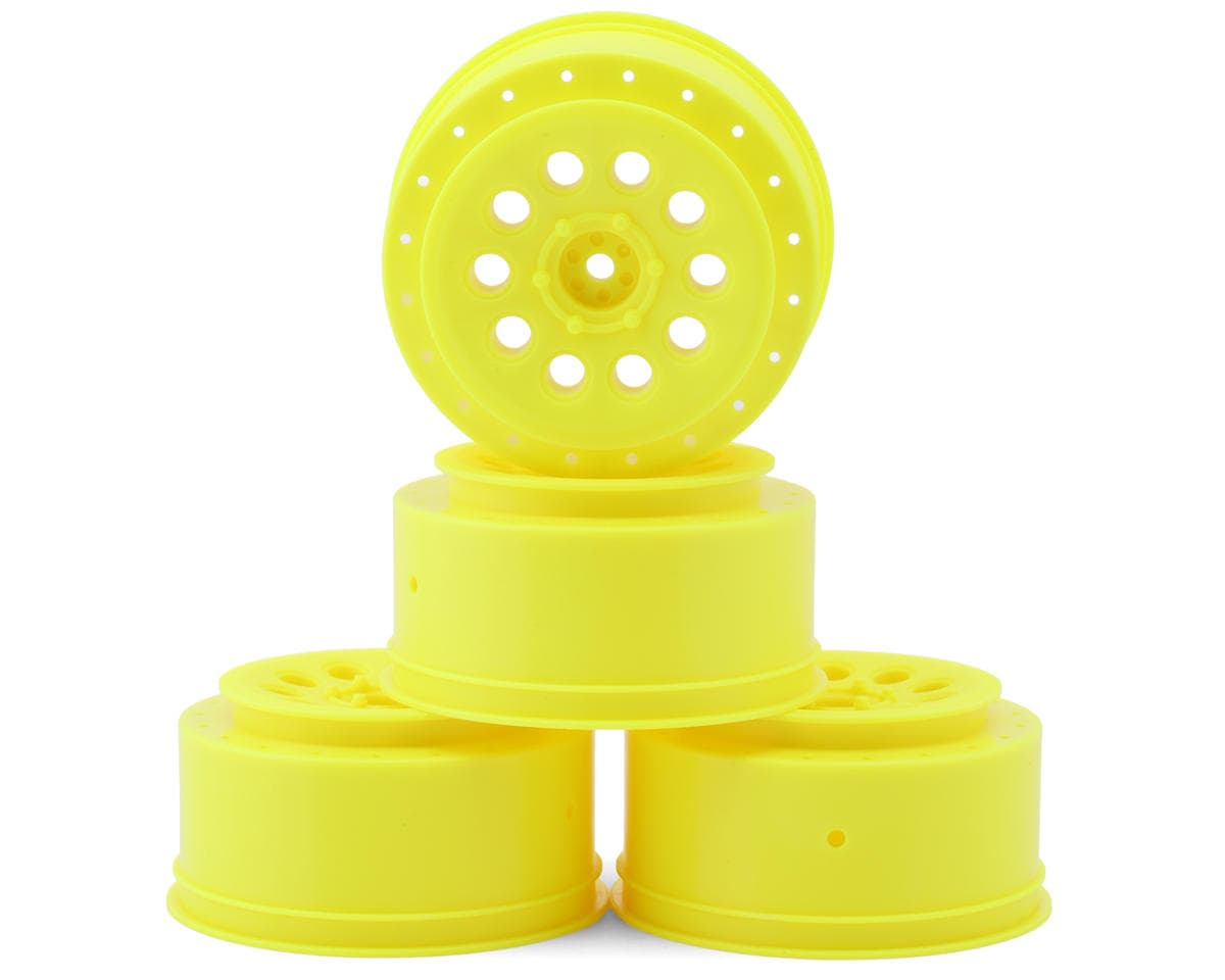 Pro-Motion 2.2" Magnum Short Course Wheels (Yellow) (4) (3mm Offset) w/12mm Hex