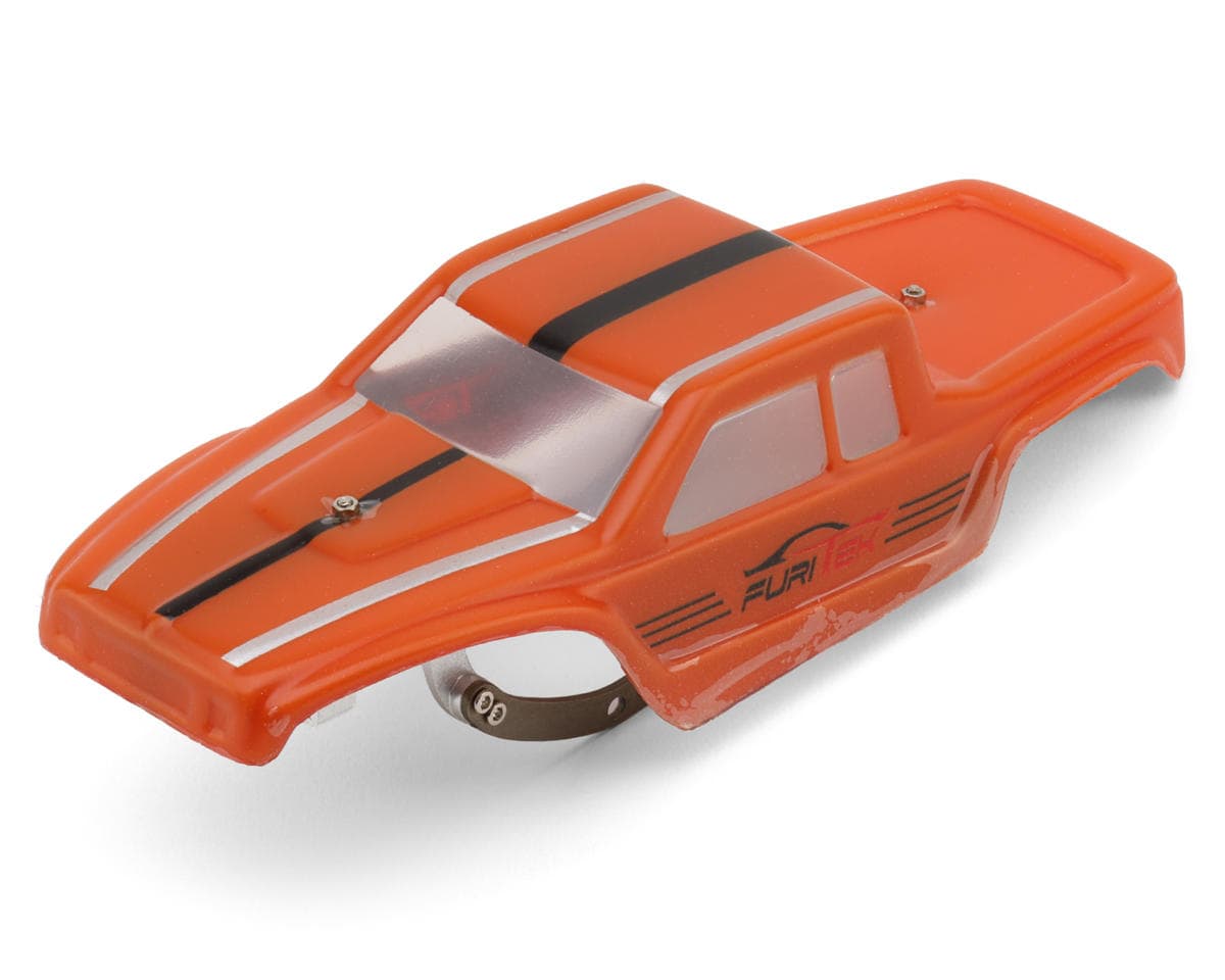 Furitek Axial SCX30 Mantis Titanium LCG Competition Chassis Kit w/Pre-Painted Lightweight Comp Body (Orange)