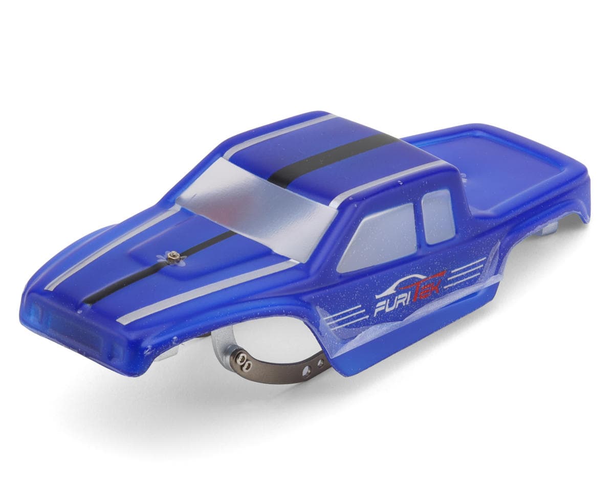 Furitek Axial SCX30 Mantis Titanium LCG Competition Chassis Kit w/Pre-Painted Lightweight Comp Body (Blue)