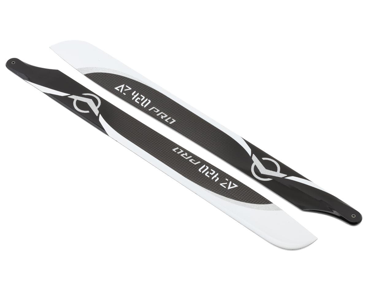 Azure Power 420mm Pro Carbon Fiber Main Blade Set (2)