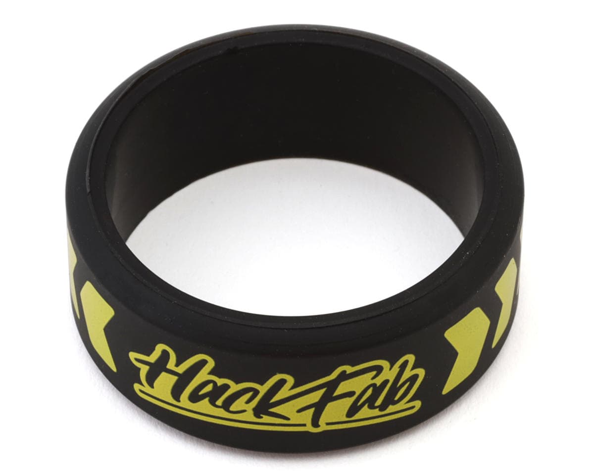 HackFab Silicone Transmitter Wheel Grip for Traxxas® TQi™ 2.4GHz Transmitter (Black)