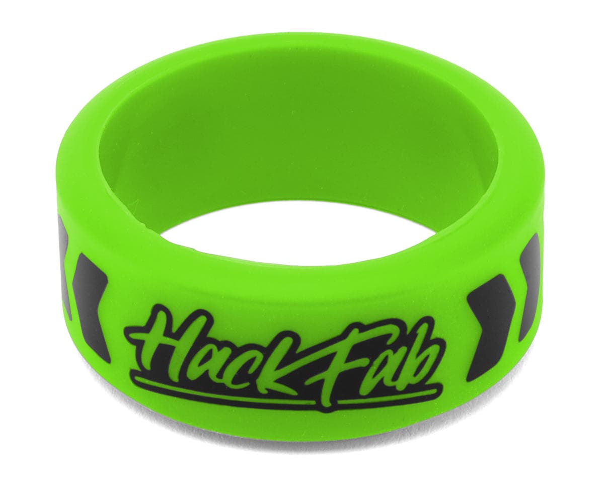 HackFab Silicone Transmitter Wheel Grip for Traxxas® TQi™ 2.4GHz Transmitter (Green)