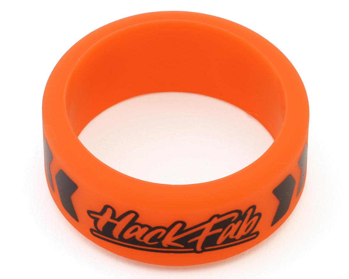 HackFab Silicone Transmitter Wheel Grip for Traxxas® TQi™ 2.4GHz Transmitter (Orange)