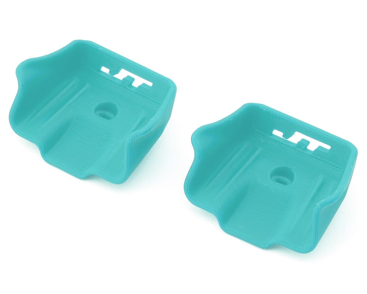 J&T Bearing Co. Mugen/Sworkz Aerovex 1/8 Buggy Front Nose Wings (Teal) (2)