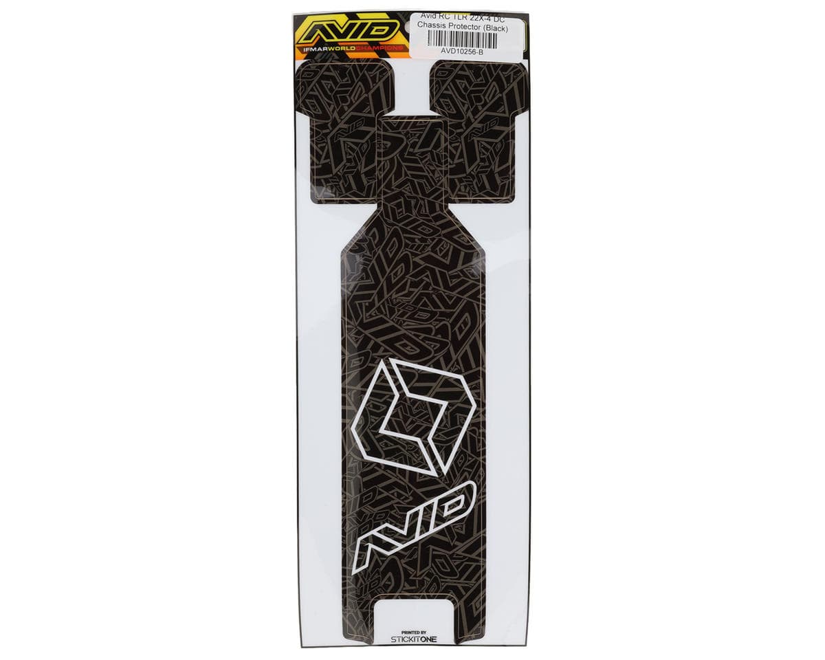Avid RC TLR 22X-4 DC Chassis Protector (Black)