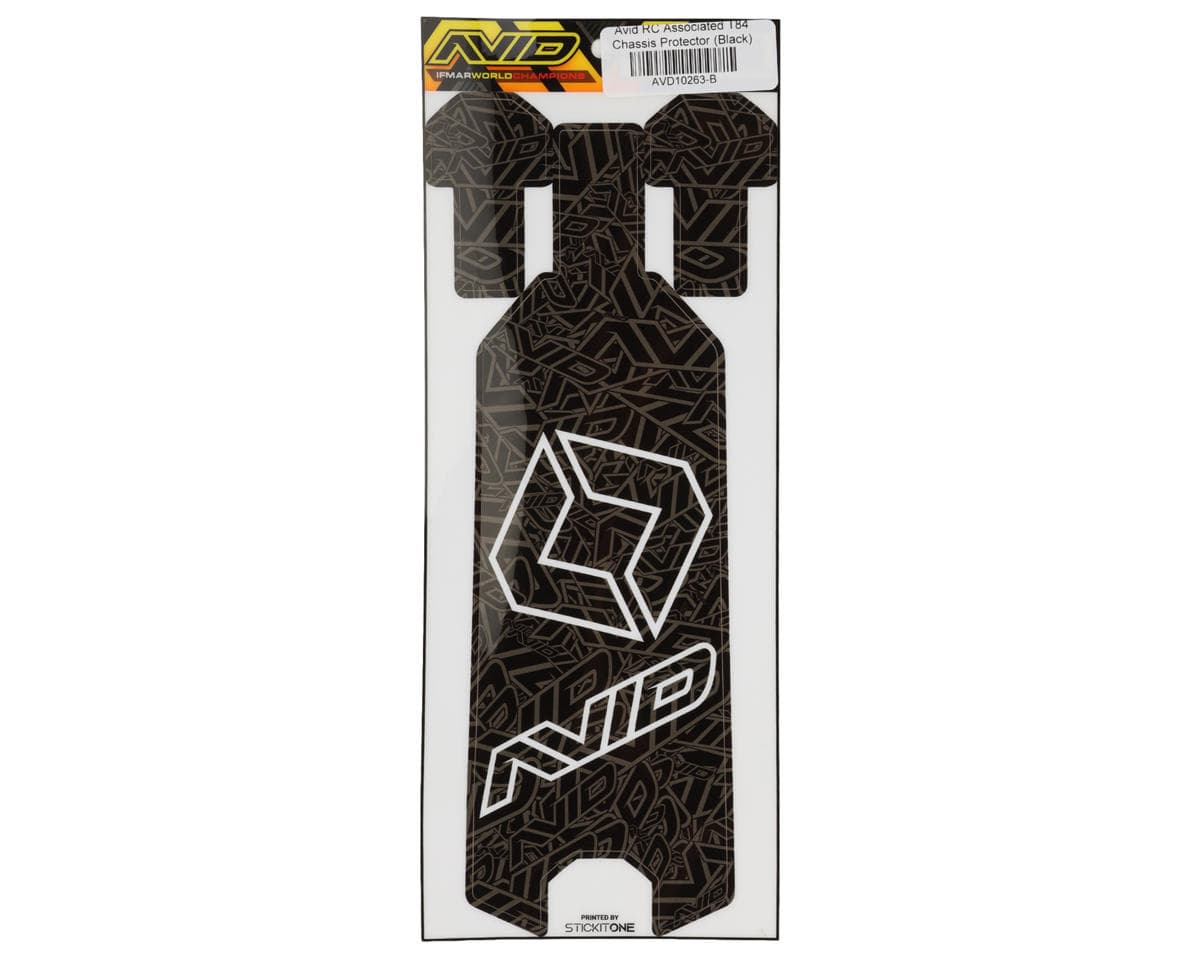 Avid RC Associated T84 Chassis Protector (Black)