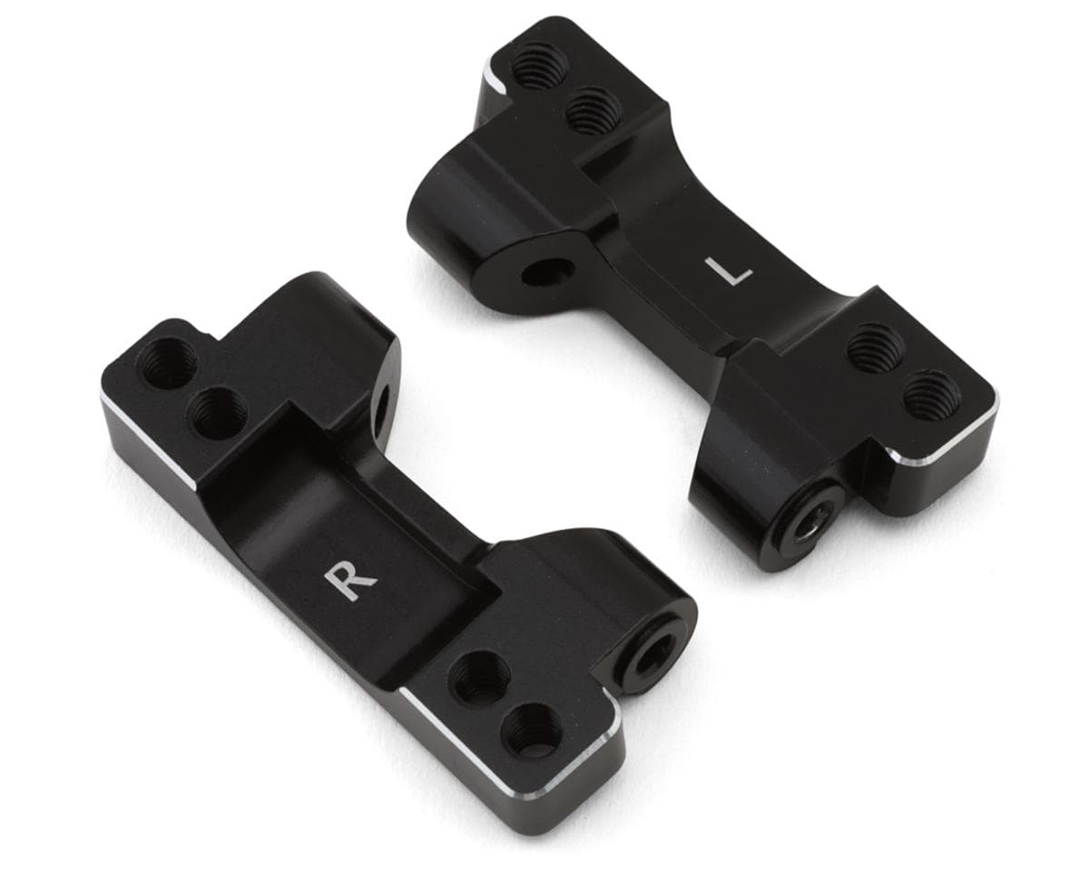 Yeah Racing Team Associated RC10 Aluminum Rear Lower Arm Mounts (Black) (2)