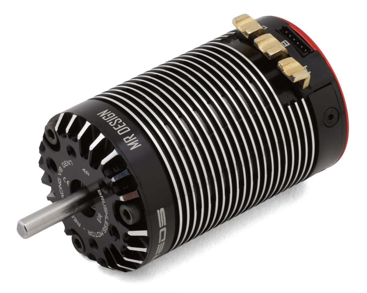 REDS Gen7 V8 4-Pole 1/8 Competition Brushless Sensored Motor (1900kV)