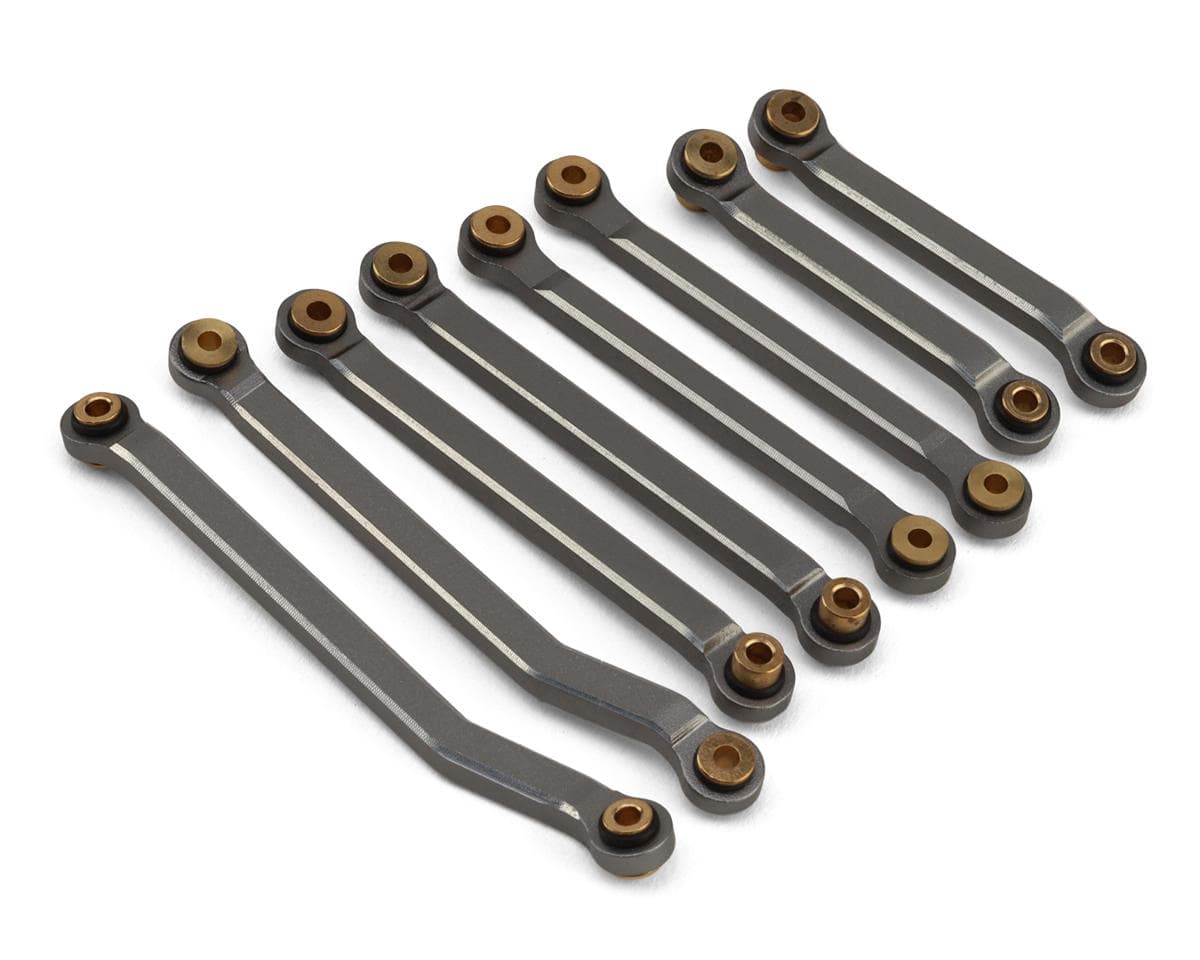 HPI Venture18 CC Flux Aluminum High Clearance Suspension Links Set (Gunmetal)