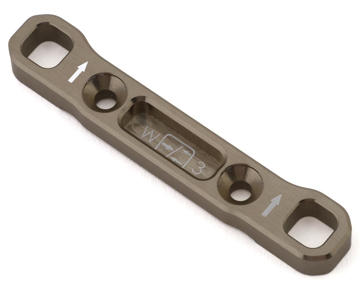 Schumacher CAT PB Aluminum Suspension Mount "D" Block (Wide) (+3mm)