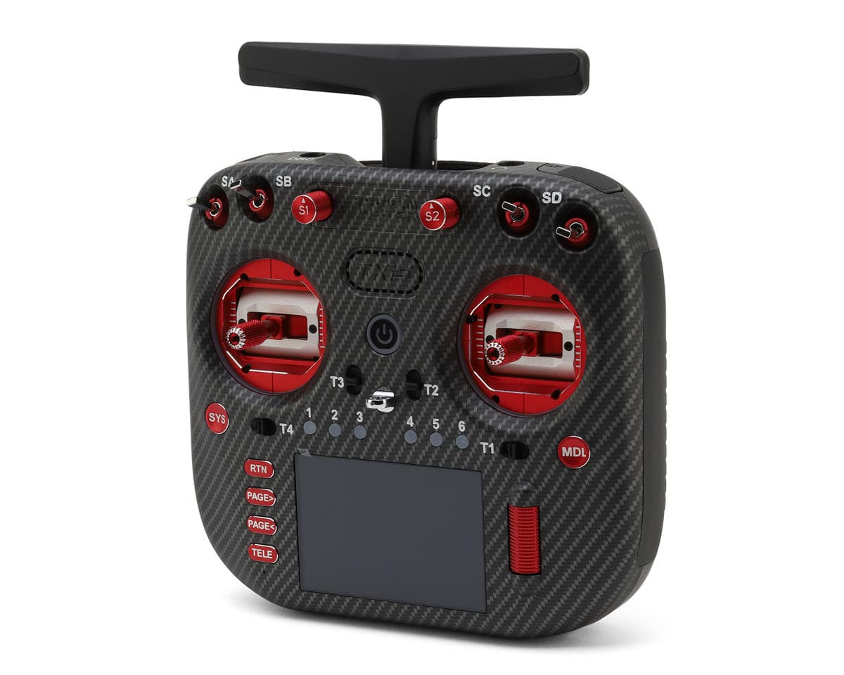 RadioMaster TX15 Max Dual-Band 2.4GHz/900MHz 16-Channel Radio System (Red) (ELRS) (512mb) w/AG02 Gimbals