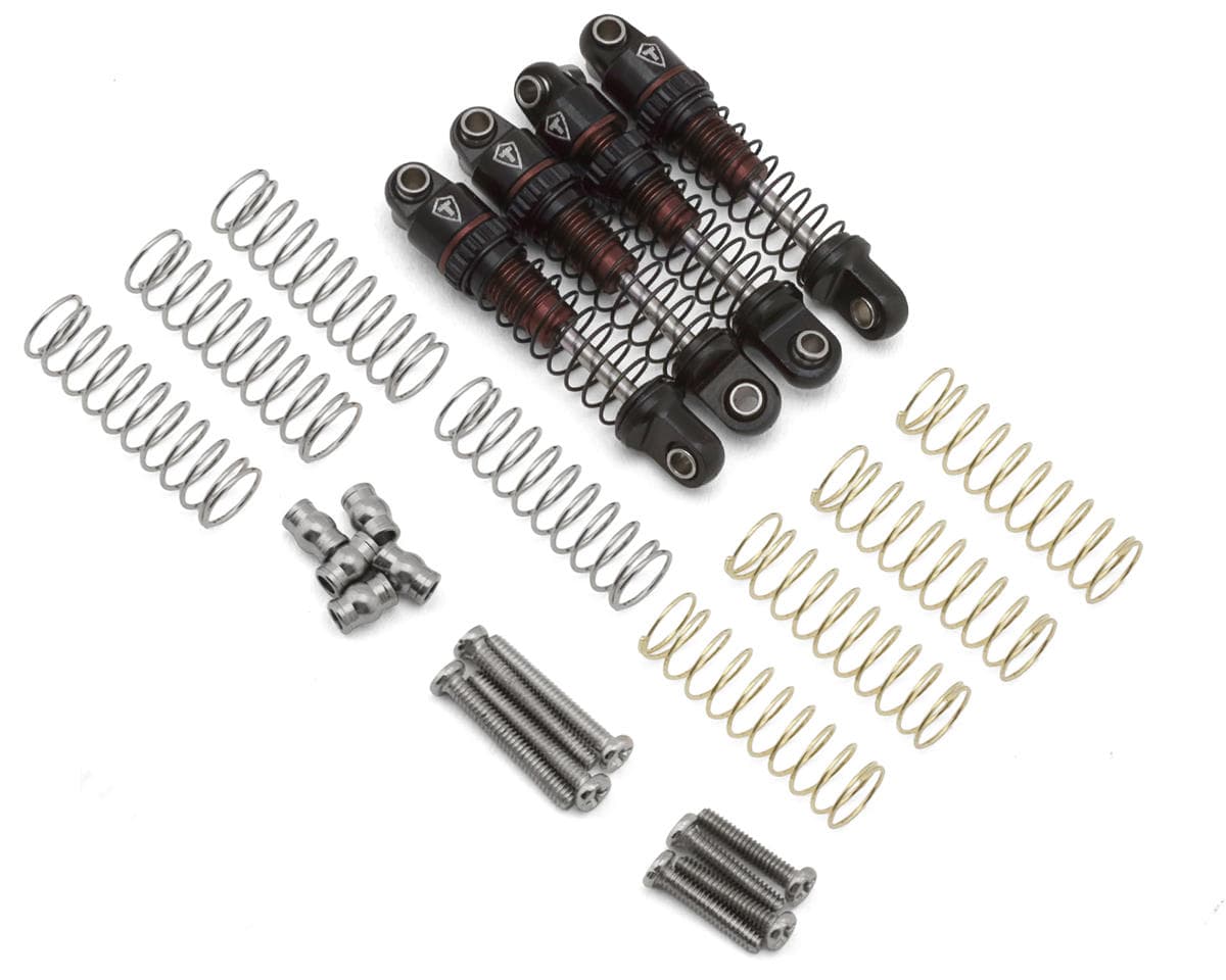 Treal Hobby Axial SCX30 23mm Aluminum Threaded Shocks (Bronze) (4)