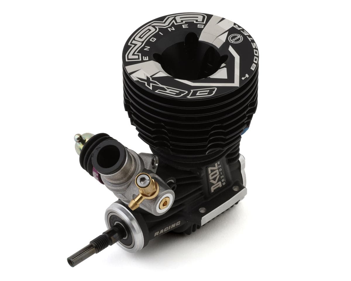 Nova Engines X3B V2 .21 (3.5cc) 3-Port Off-Road Nitro Engine (DLC Shaft) (Ceramic Bearing)