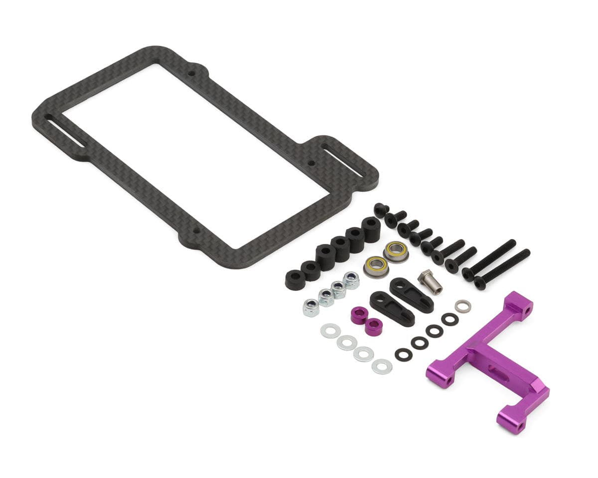 Schumacher CAT 2000 Carbon Fiber Transverse Battery Mount Set