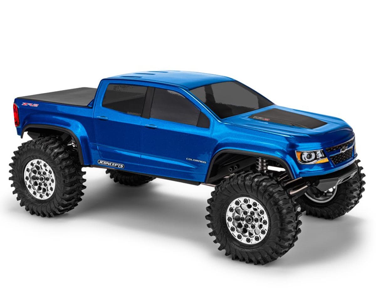 JConcepts 2020 Chevy Colorado ZR2 1/10 Rock Crawler Body (Clear) (12.3" Wheelbase)