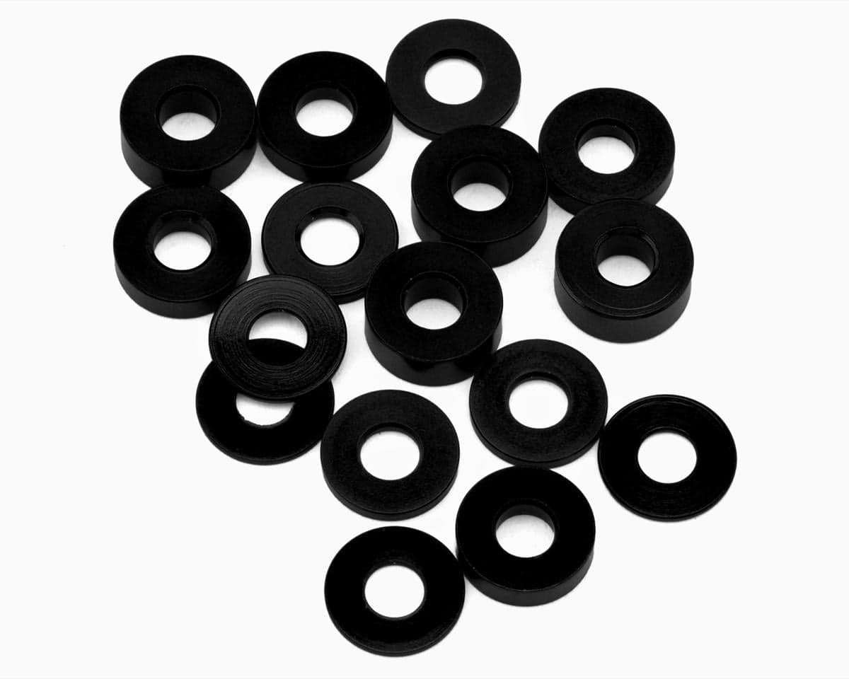 JConcepts 3mm Metric Washer Set (Black) (16)