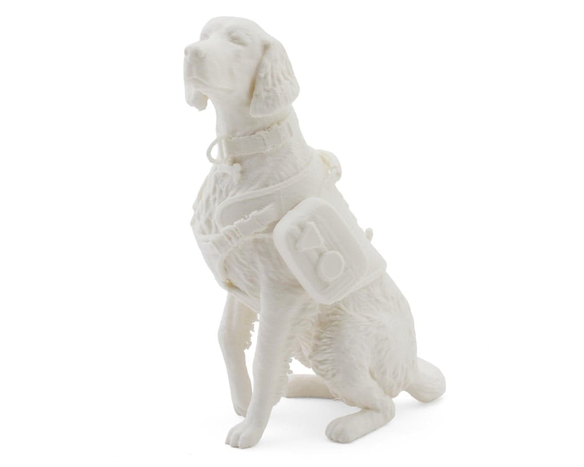 Knight Customs 1/10 Billy Goat Davis Trail Dog Scale Accessory (White) (PLA)