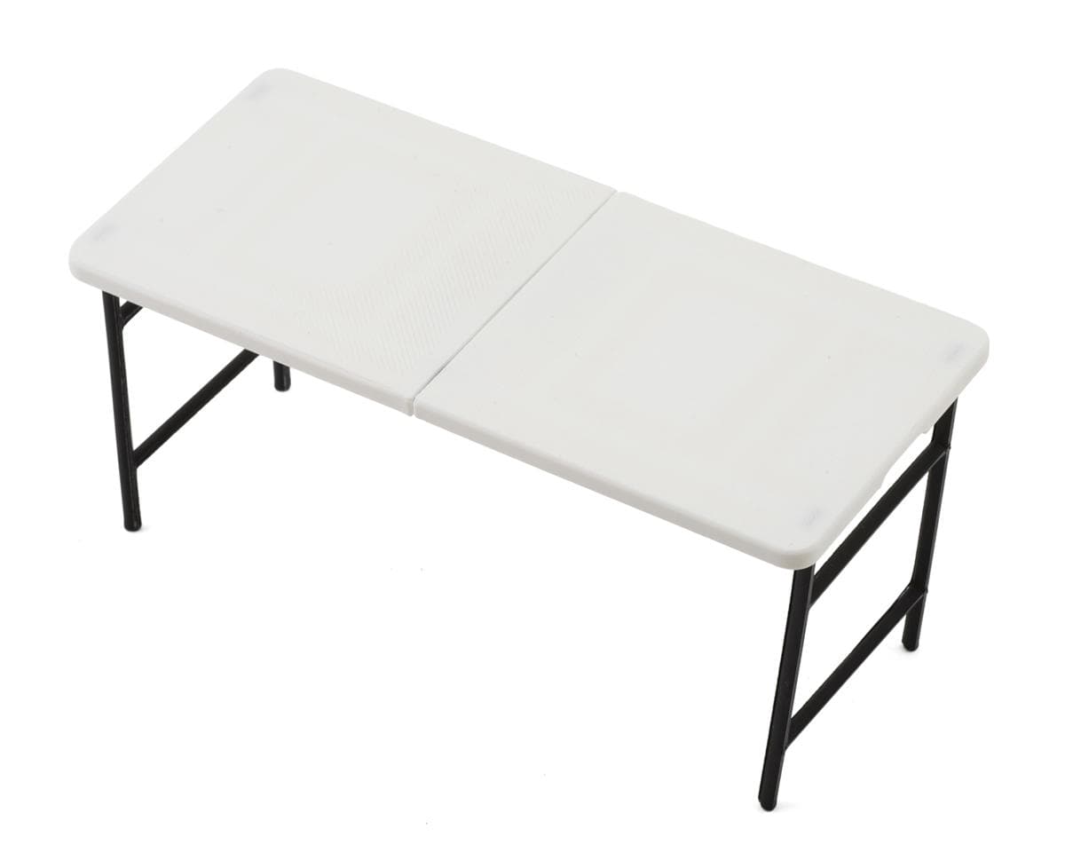 Knight Customs 1/10 Folding Camping Table (White) (PLA Tough+)